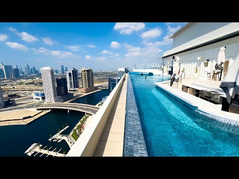 The Lana Dorchester Collection Dubai, New 5-Star Luxury Hotel (4K Tour & Vlog)