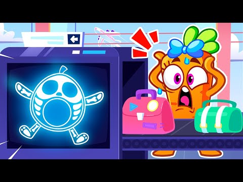 Airport Adventures for kids | X-ray for Kids | Kids Songs and Nursery Rhymes