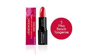 Piha Beach Tangerine Moisture Boost Natural Lipstick / Healthunter.co.uk