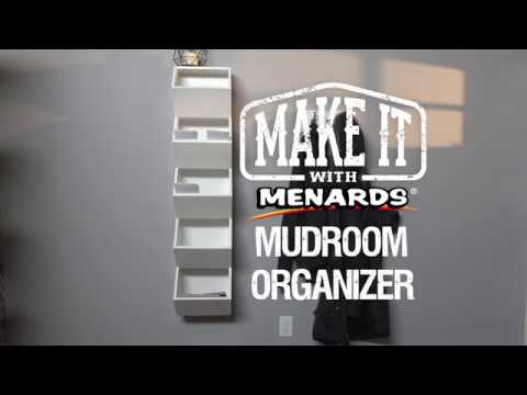 Mudroom Organizer - Make It With Menards