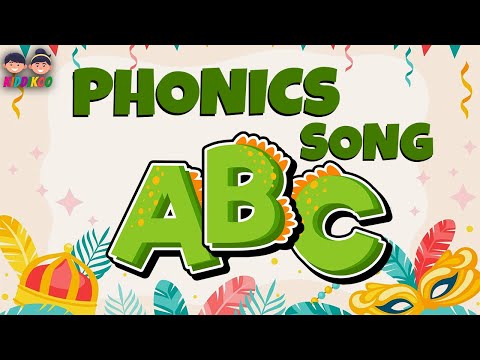 Phonics Song for Toddlers - ABC Song - ABC Alphabets Song for Children - ABC Phonics Song - Kiddikoo