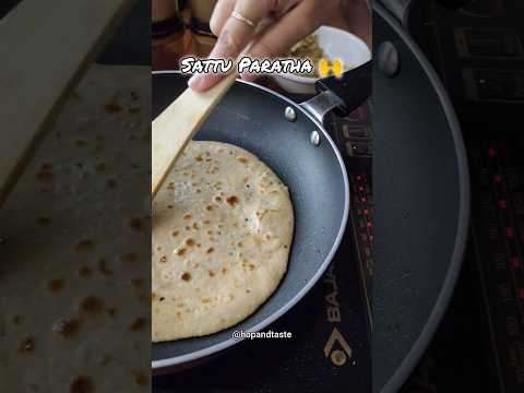 Sattu Paratha - The most easy recipe for quick Indian breakfast, lunch or dinner | Bihar traditional