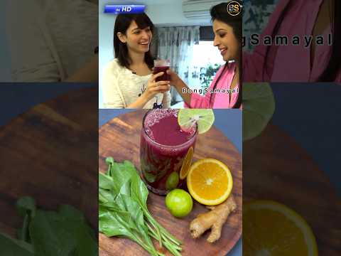 Tamannaah Bhatia’s Healthy Vegetable Juice Recipe | #tamannaah #shorts