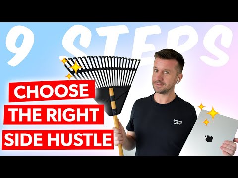 How to Choose The Right Side-Hustle For YOU, The Easy Way