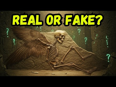 Fossil of a Human With Wings Discovered & Scientists Can't Explain It