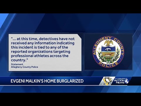 Evgeni Malkin's home burglarized, Stanley Cup rings missing