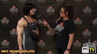 2024 IFBB St  Louis Pro Athlete’s Meeting Interview with Natalie Rae Wolfe