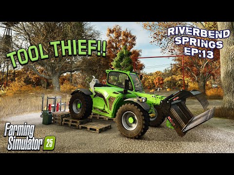 BUFFALO OR BUFFA-NO?! ON RIVERBEND SPRINGS? #13 | Farming Simulator 25.