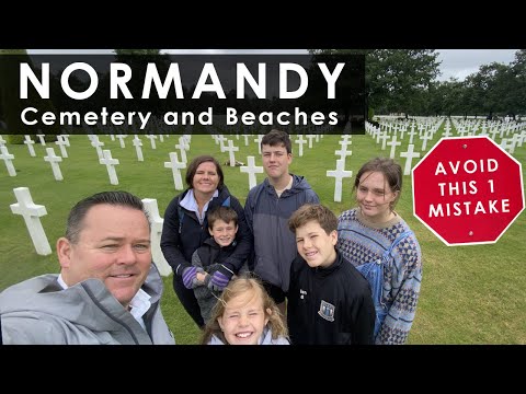 Normandy Cemetery and Beaches. Avoid This 1 Mistake When Visiting the D-Day Beaches!