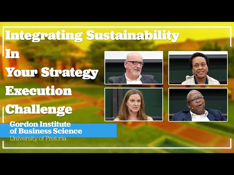 Integrating Sustainability in Your Strategy Execution Challenge - Part 2