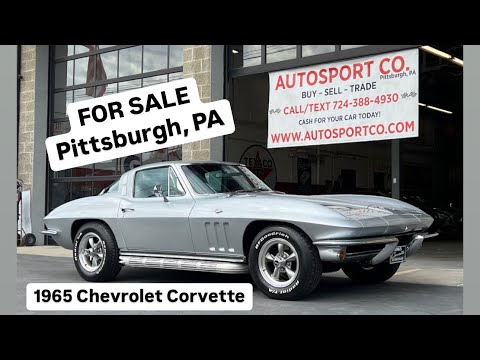 FOR SALE: 1965 Chevrolet Corvette ~ 327/365HP ~ Tremec 5-Speed ~ $88,500