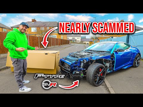 RESTORING MY WRITTEN OFF JAGUAR F TYPE SVR