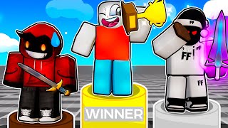 I WON a $12,000 Robux Tournament in Roblox Blade Ball!