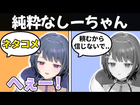 ネタコメを信じてしまう純粋なしーちゃん【にじさんじ/切り抜き/小清水透】