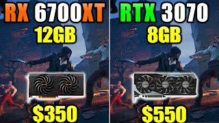 RX 6700 XT vs RTX 3070 - 1080p and 1440p Gaming Benchmarks