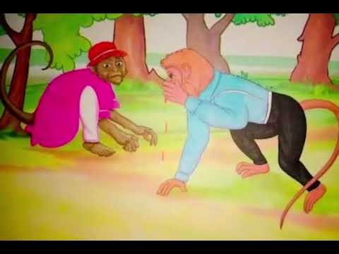 monkey and the barber hindi story /moral story / cartoon