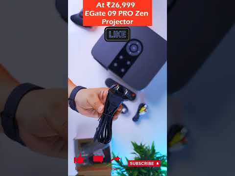 At ₹26,999 || EGate 09 PRO Zen  Projector || 30000 lumineus @Novel IT