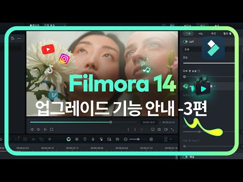 Filmora14 업데이트_AI 색상 팔레트,마그네틱 타임라인, 키프레임 애니매이션 | Wondershare Filmora