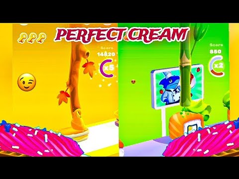 Perfect cream game play video