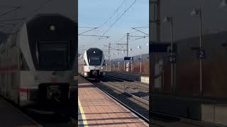 IC297 bei der Durchfahrt in Markersdorf/Pielach #eisenbahnfotografie #ytshort #shortsvideo