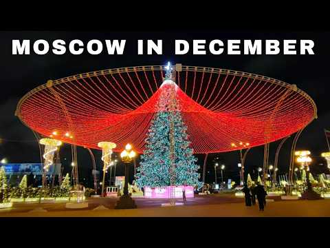 Russian New Year Decoration Walking Tour