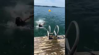 Man Jumps Into A Current Thinking That He Can Out Swim It But Things Make A Turn Fot The Worst 🏊‍♀️