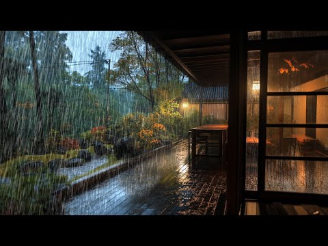 The best place to sleep | Deep Sleep with Gentle Rain Sounds | Rain Sounds ASMR