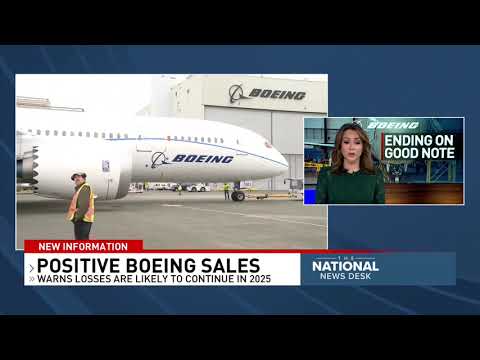 Boeing ends 2024 on high note amid strikes earlier in the year