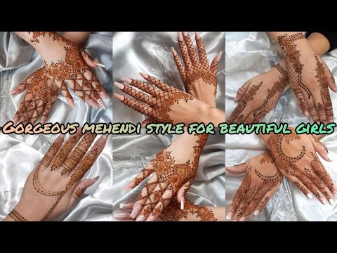 Gorgeous mehendi art | Newest designs 😍 #prettyhand #mehnditattoodesign  #mehndi2023  #amazingdesign