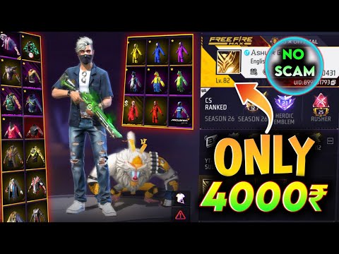 Free Fire id Sell Low Price 😱💸|| FF id SELL 🛒Low Price ma id 🤯💸|| All Evo Max || Trusted id Seller💯✅