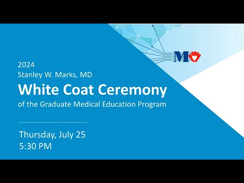 Memorial Healthcare System - Stanley W. Marks, MD 2024 White Coat Ceremony