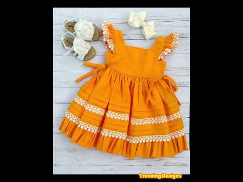 Most Trending  Baby frocks #SummerbabyGirlsdresses #dressdesign #lawnfrocks