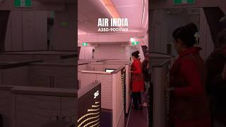 NEW Air India A350 Business Class #airindia #a350 #india #aviation #newyork #delhi #businessclass