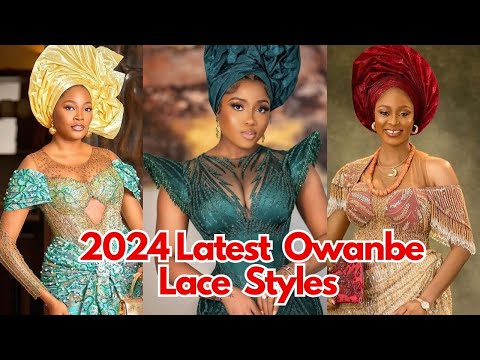 Asoebi Lace styles:Owambe party stunners #africanfashion #naijaweddings #lace detailing