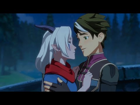 Callum and Rayla Kiss - The Dragon Prince Season 7 Ending Scene