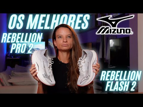 MIZUNO WAVE REBELLION PRO 2 e FLASH 2 // OS MELHORES TÊNIS DA MIZUNO