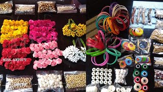 JEWELLERY MAKING MATERIALS HAUL By MISS. ARTOFY