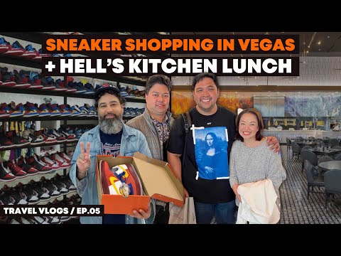 Sneaker Shopping at Urban Necessities, Lunch at Hell's Kitchen!