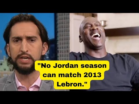 Lebron Super Fan got DESTROYED for Lying about Michael Jordan! #lebronjames #michaeljordan