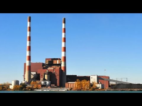 DTE Trenton Channel Power Plant  Demolition Implosion