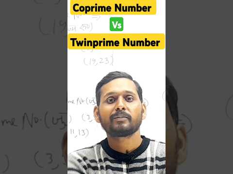 Co prime& Twin prime number #education #bysaurabhsir #class10 #numbersystem #mathematicschallenge