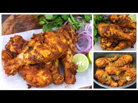 Angara Chicken | Restaurant Style Tangdi Kabab No Tandoor No Oven | Kebab | Chicken Dry Roast