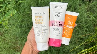 MY top 3 #sunscreen in 2024 #clearskin    #skincare #greatskin