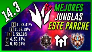 [14.3] Los 5 JUNGLAS mas OP del PARCHE | Tierlist League of Legends