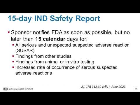 Adverse Events Reporting, Part 3 of 4