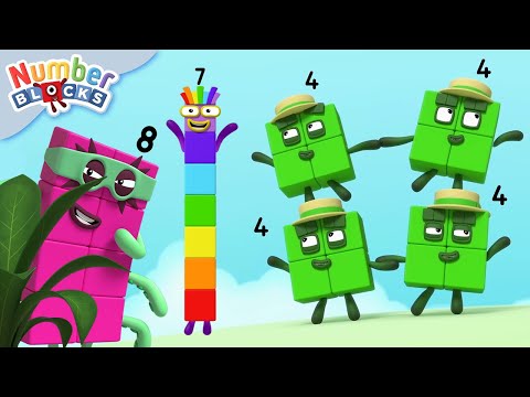 Best Friends Forever! 🤗 | International friendship day | Learn to count Kids Cartoons | Numberblocks