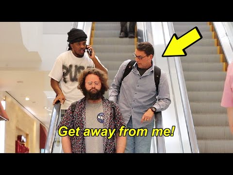 Awkward Phone Calls on the Escalator