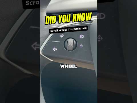 Tesla’s Scroll Wheels Have a Hidden Secret! 😳👀