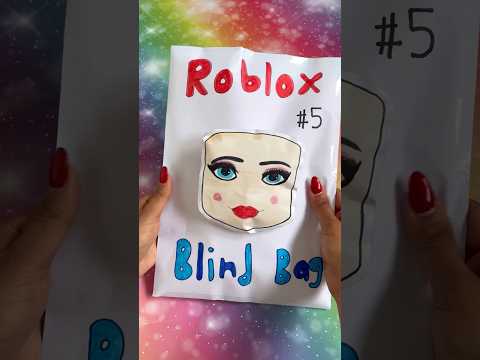 Roblox blind bag 5! #blindbag #roblox #blindbagopening #papercraft #diy #craft #asmr #종이놀이