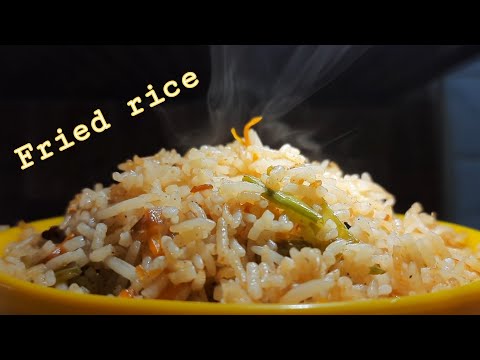 వెజిటబుల్ ఫ్రైడ్ రైస్|easy way to make vegetable fried rice|5ఏ నిమిషాల్లో fried rice ని ఇలా చేసేయండి